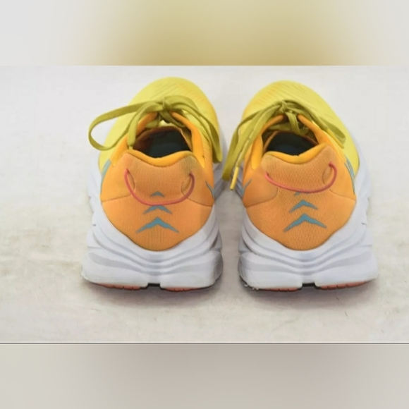 Hoka One One Rincon 2 Shoe Lime Yellow & Black Running Sneaker Men sz 13 - Picture 4 of 8